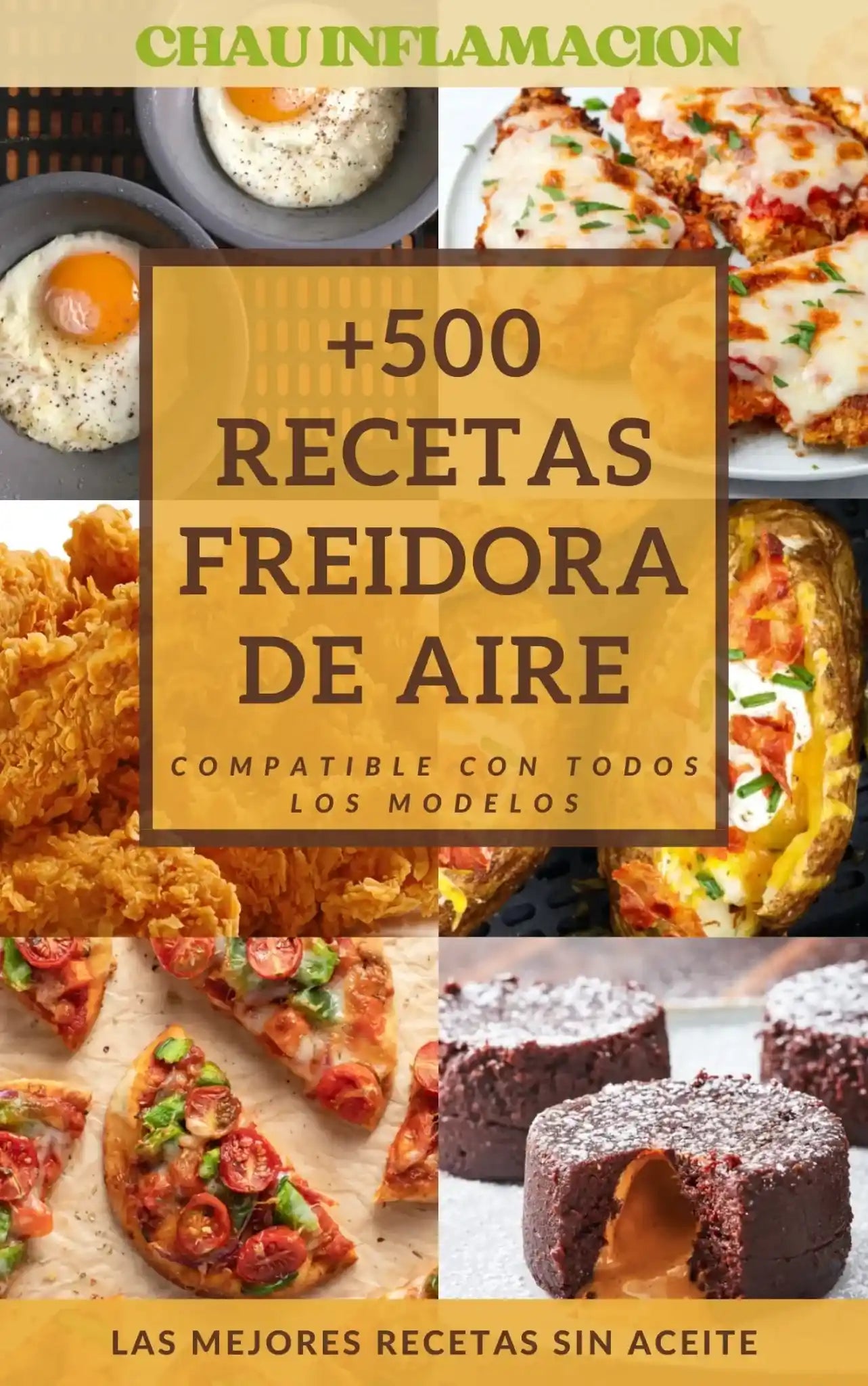 +500 Recetas Freidora de Aire
